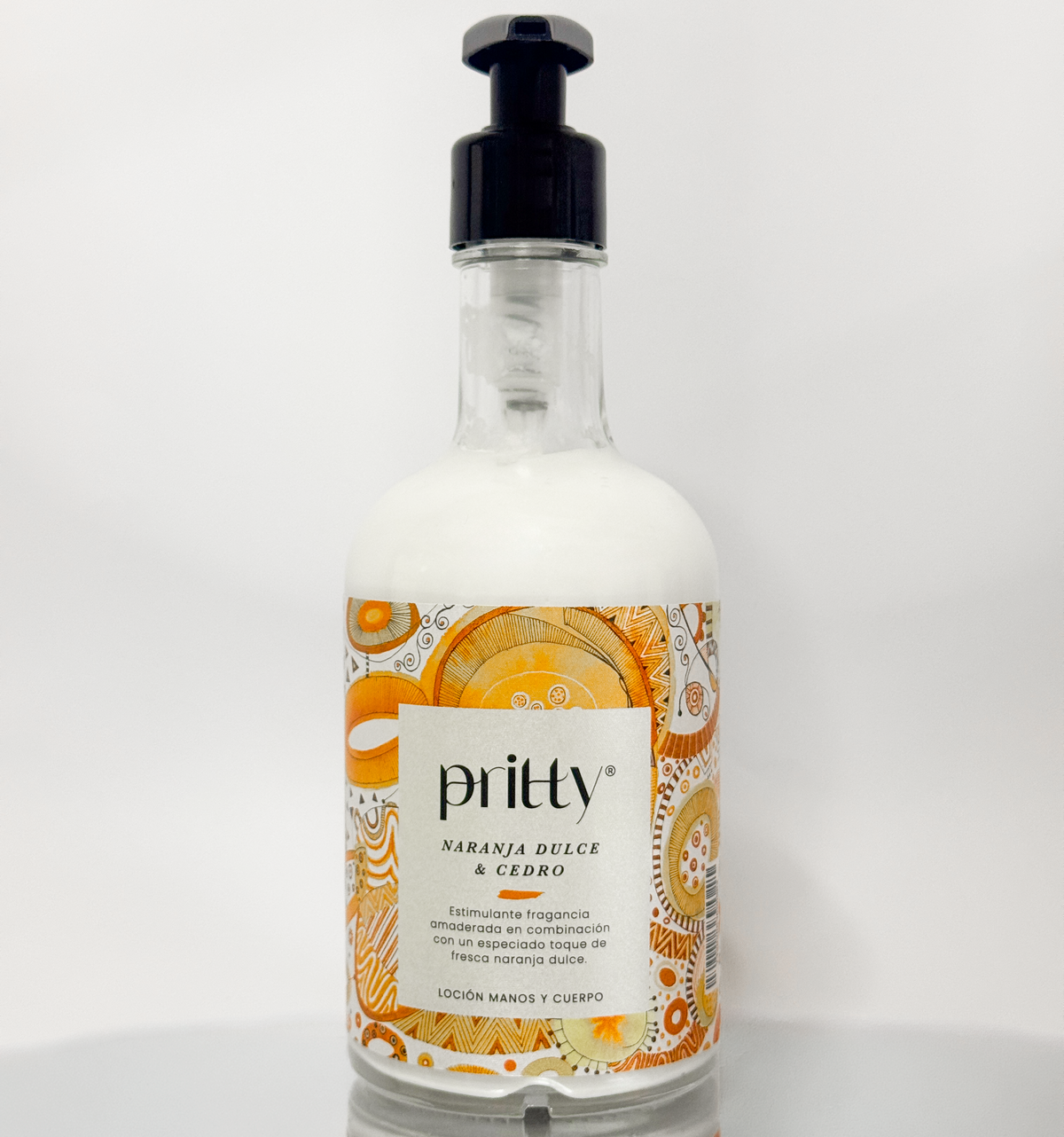 Locion Manos y Cuerpo Naranja Dulce & Cedro 375 ml