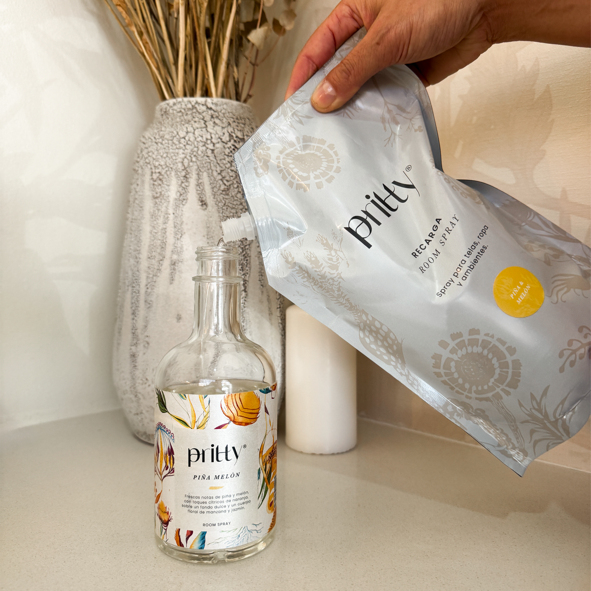 Recarga Room Spray Piña Melon 1000 ml