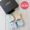 Set 4 Jabones Barra 100 gr en Caja Deluxe