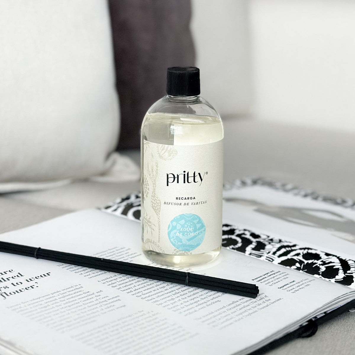 Recarga Difusor Varitas Agua de Coco 300 ml