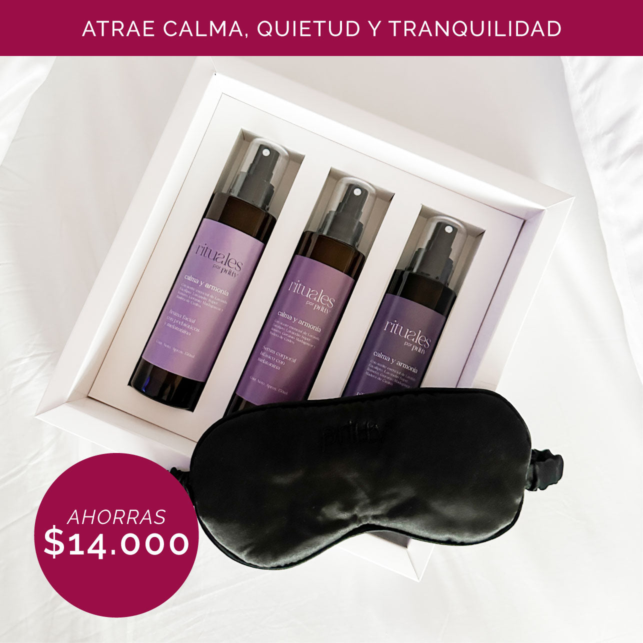 Set RITUALES por Pritty Calma y Armonia