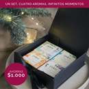 Set 4 Jabones Barra 100 gr en Caja Deluxe