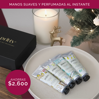 Set 4 Mantecas de Mano en Caja Deluxe