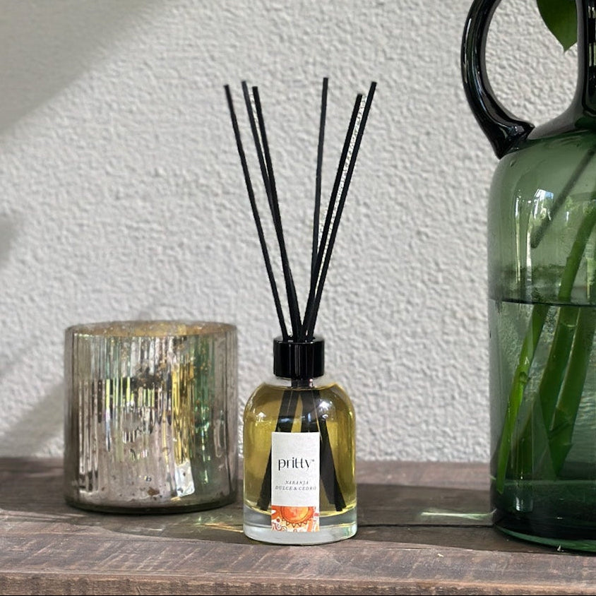 Difusor Varitas Naranja Dulce & Cedro 130 ml