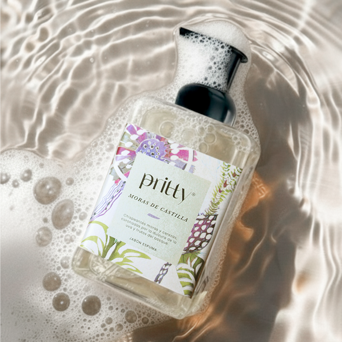 Jabon Espuma Moras de Castilla 500 ml