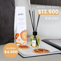 Difusor Varitas Naranja Dulce & Cedro 130 ml