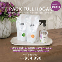 2 Recargas Room Spray 1.000 ml + 1 Room Spray 375 ml