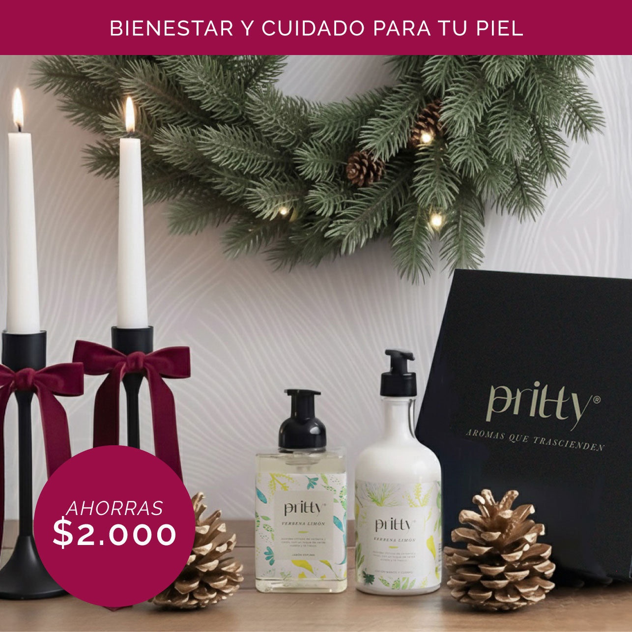 Locion Corporal + Jabon Espuma en Caja Deluxe